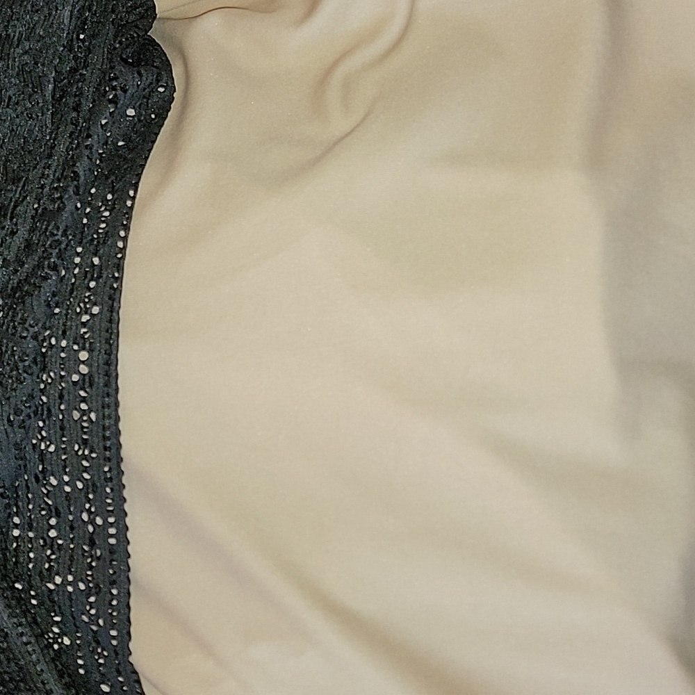Style and Co. Black sleeveless Maxi overlay dress fully lined XL NWT - Picture 6 of 11